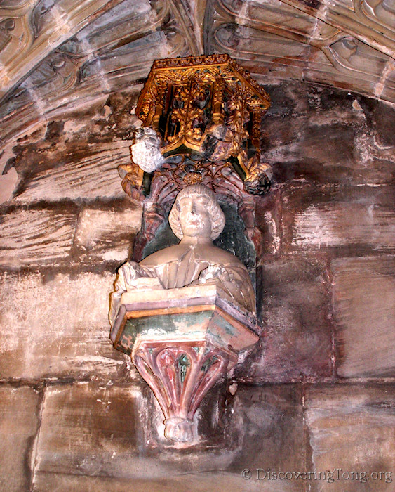 Bust of Sir Arthur Vernon 1482-1517